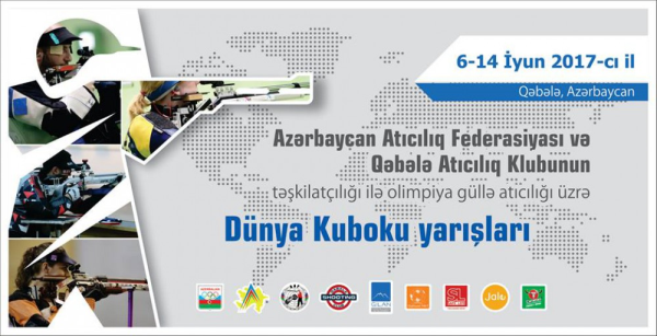 Qəbələdə atıcılıq üzrə Dünya Kuboku yarışlarında 45-dən çox ölkədən 600-ə yaxın idmançı mübarizə apa